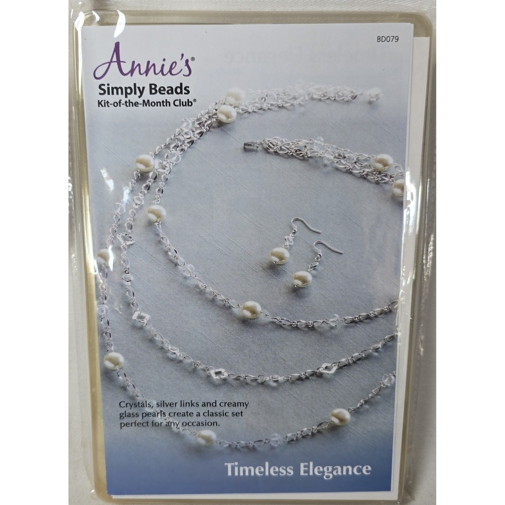 Annie's Simply Beads Kit Of The Month "Timeless Elegance" BD079 Necklace